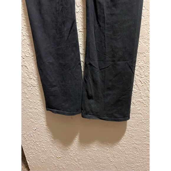 Victorias Secret Black With Grey Band Bootcut Leggings Woman’s Size Medium-Disco - Picture 11 of 14